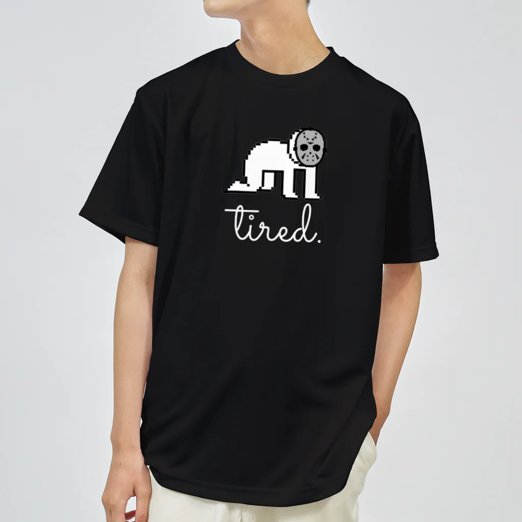 tired.の【オータム】仮面 ドライTシャツ