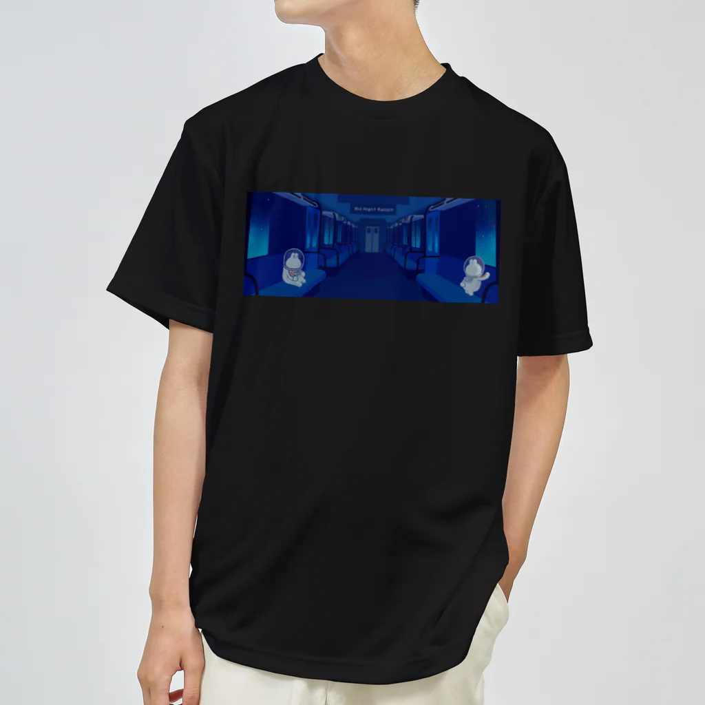 ヨミミの宇宙SHOPの星空夜行列車 Dry T-Shirt