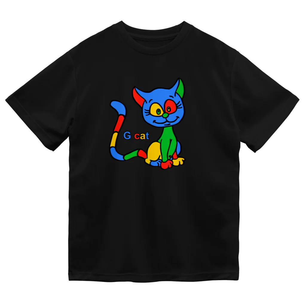 アインシュタインキャットのG cat ドライTシャツ