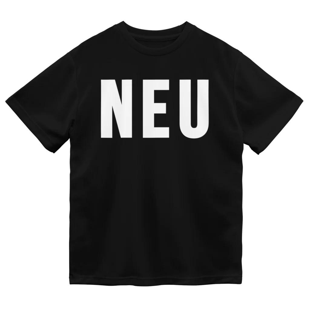 0.00%VEGAN SHOPの「NEU」（白文字） ドライTシャツ