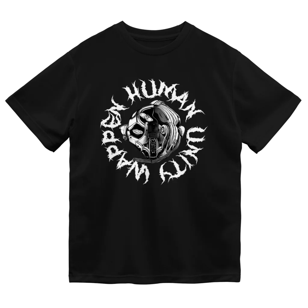 Wappen Human UnityのPunks  Wappen Human 02 :Cyborg Edition ドライTシャツ