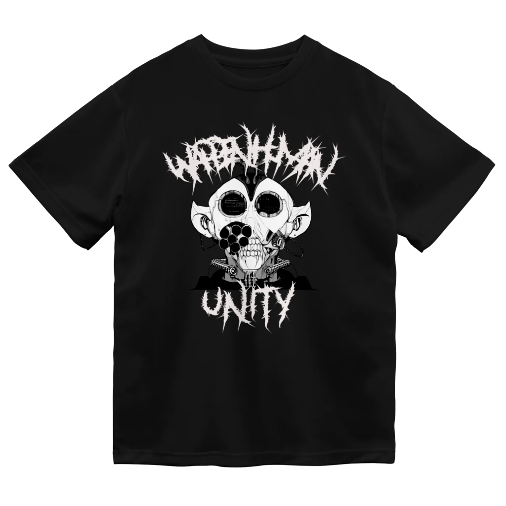 Wappen Human UnityのPunks  Wappen Human 01 :Cyborg Edition ドライTシャツ