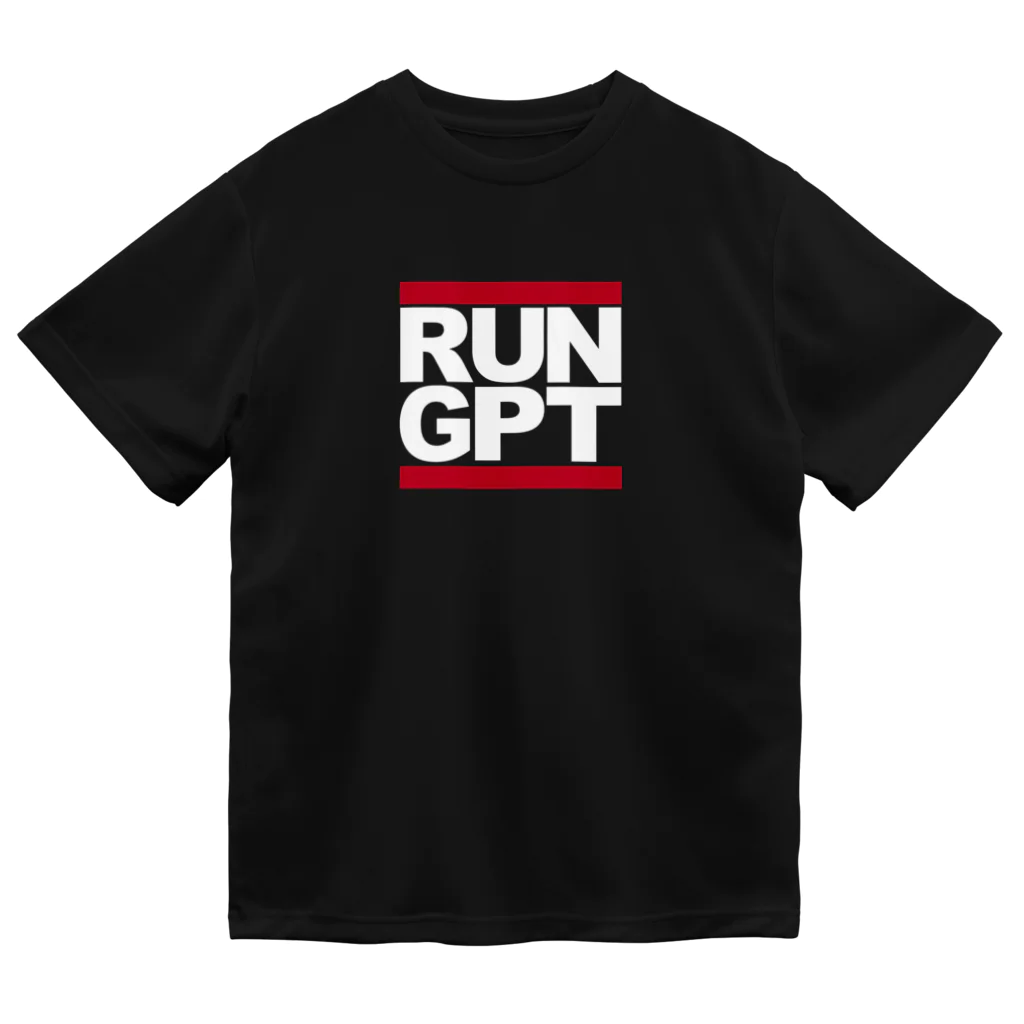 Geeky Parody TeeのRUN-GPT ドライTシャツ