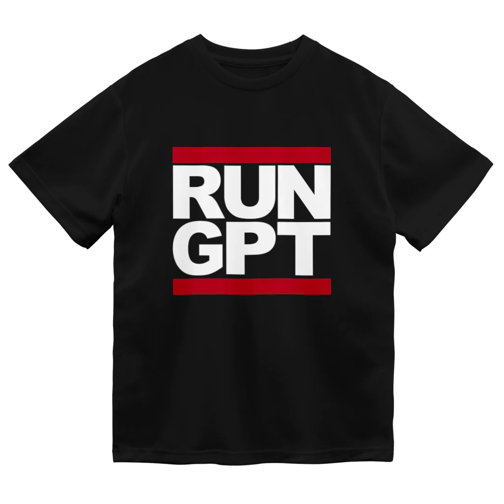 Geeky Parody TeeのRUN-GPT ドライTシャツ