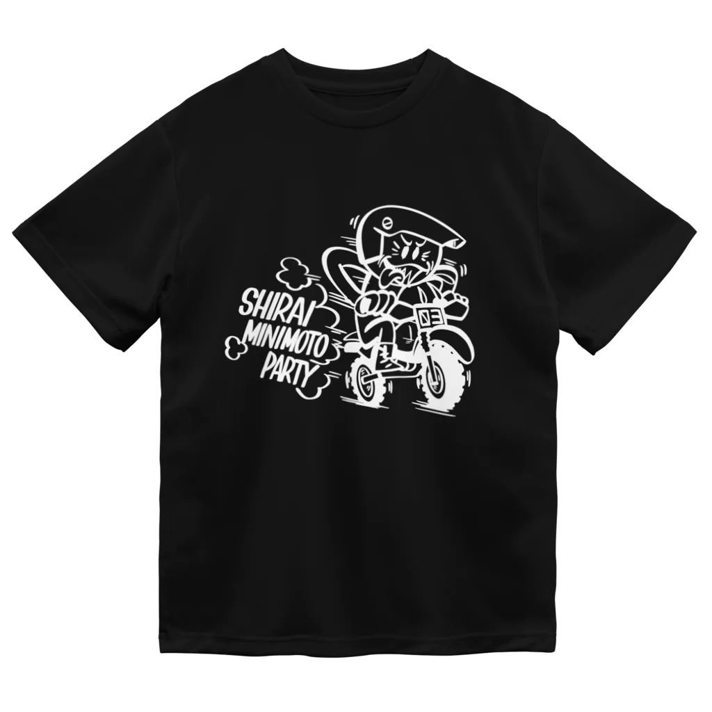 元祖　番田屋の白井ミニモト会　公式グッツ　白 Dry T-Shirt