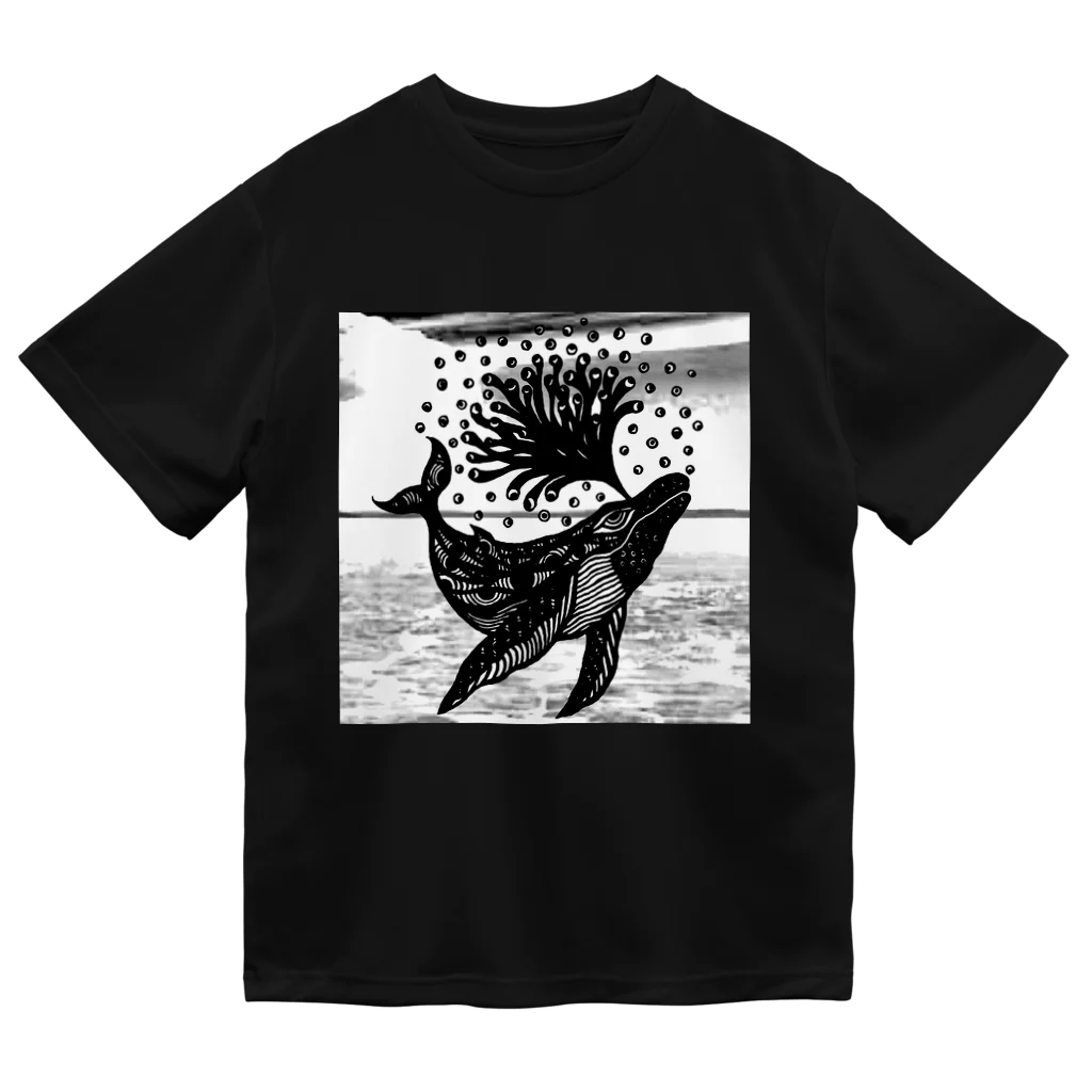 メノミのユメクジラ Dry T-Shirt