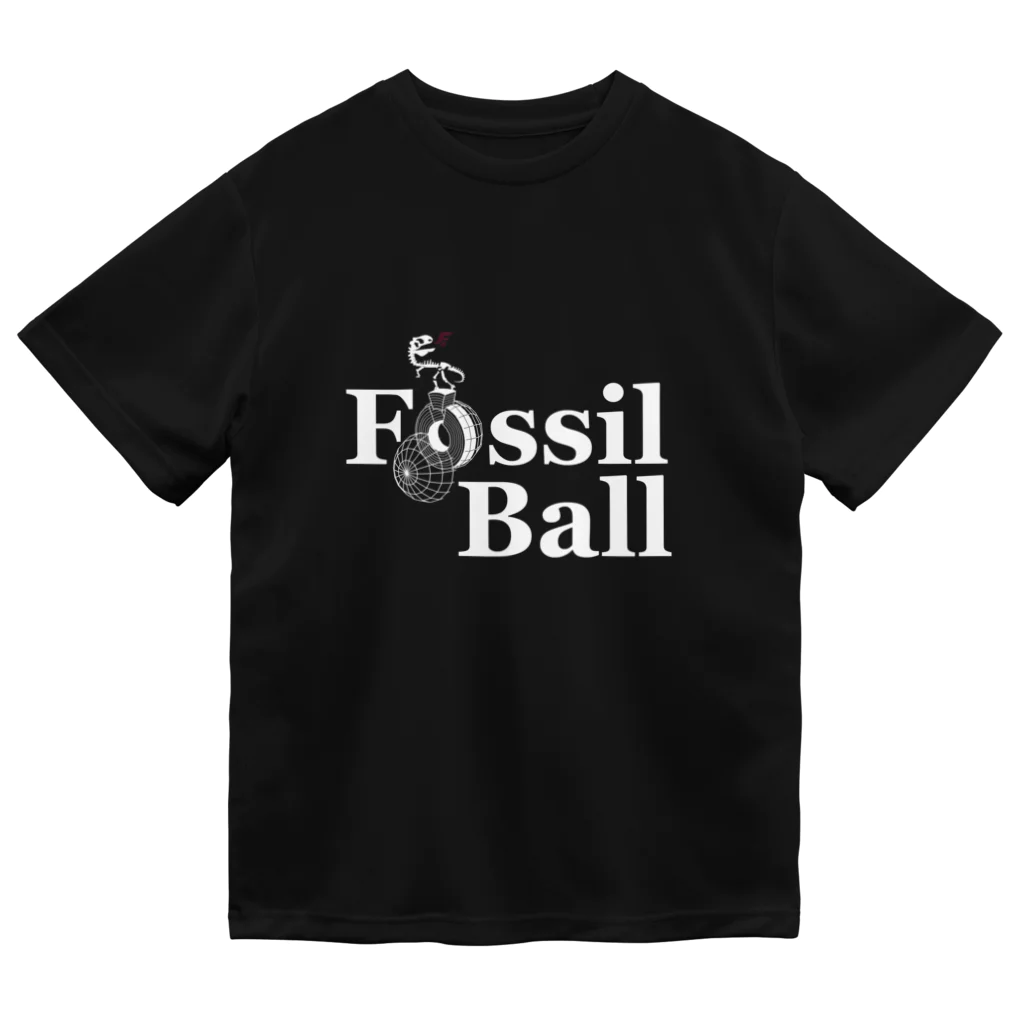 FossilBallのFossil Ball logo ドライTシャツ