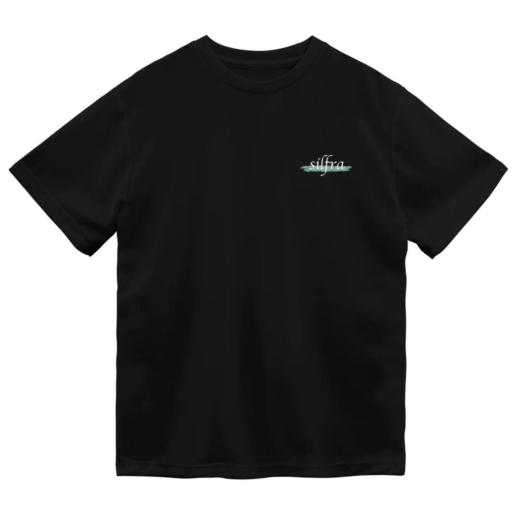 silfraの縦氷河 ドライTシャツ