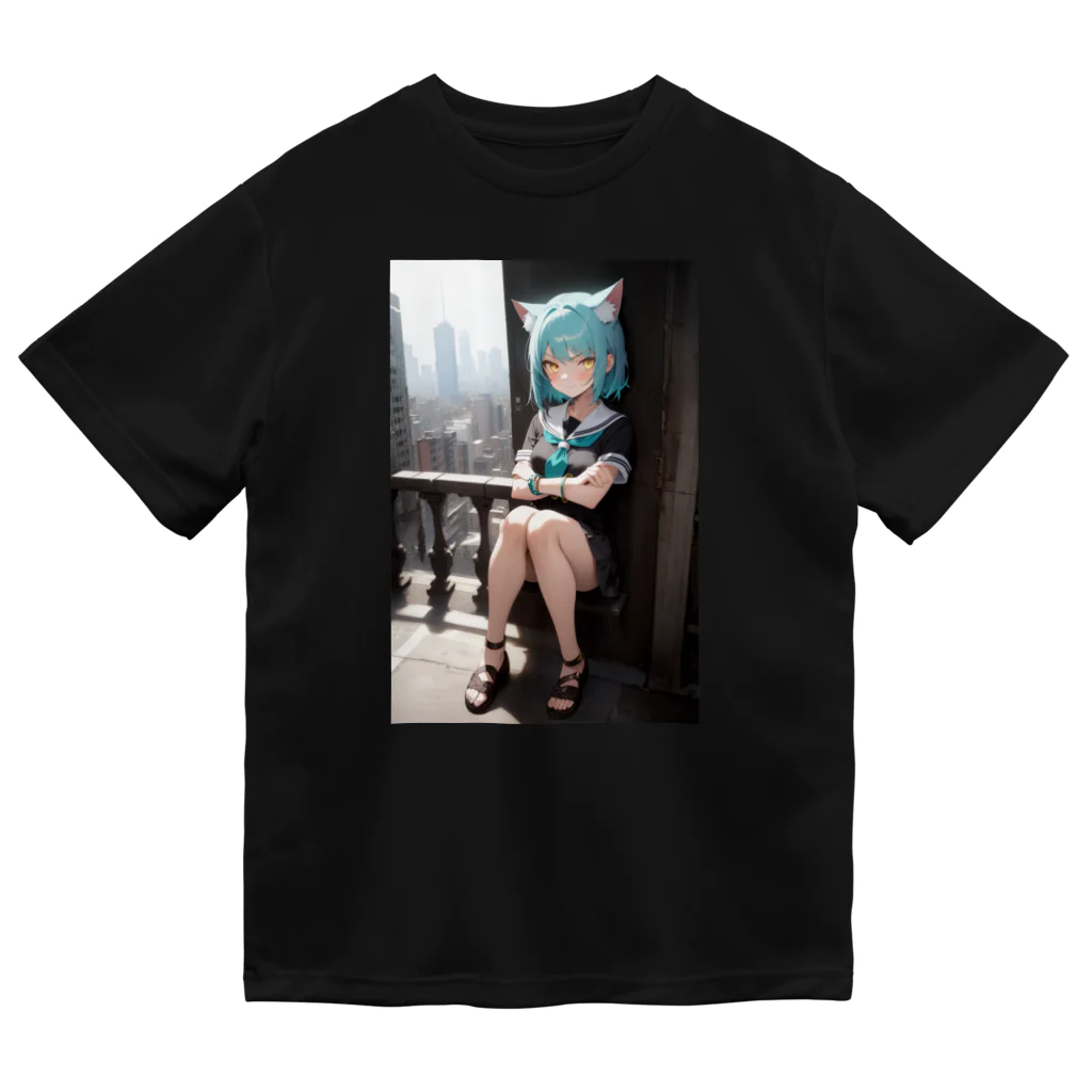 未来アニメスタジオのAIキャラクター23 Dry T-Shirt