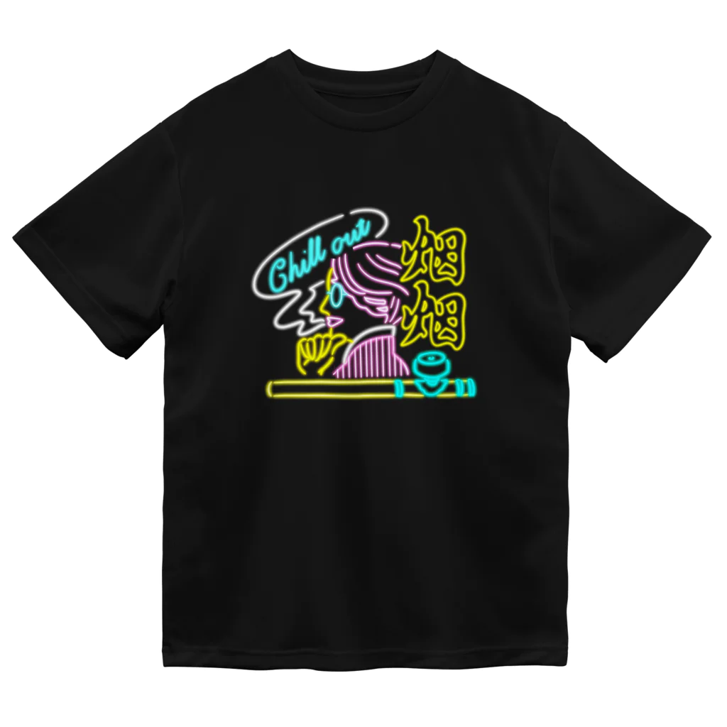 中華呪術堂（チャイナマジックホール）のNEON烟烟 Dry T-Shirt