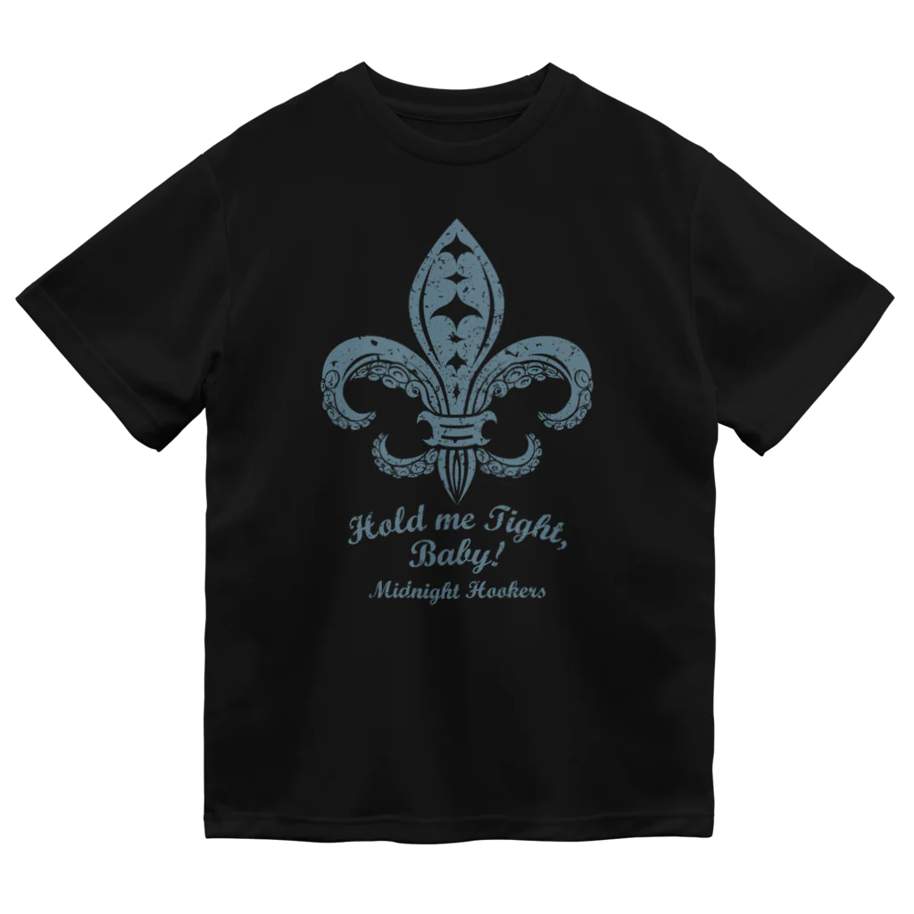 ベイトパックロッドで電車釣行のエギンガーの制服イカリリー Dry T-Shirt