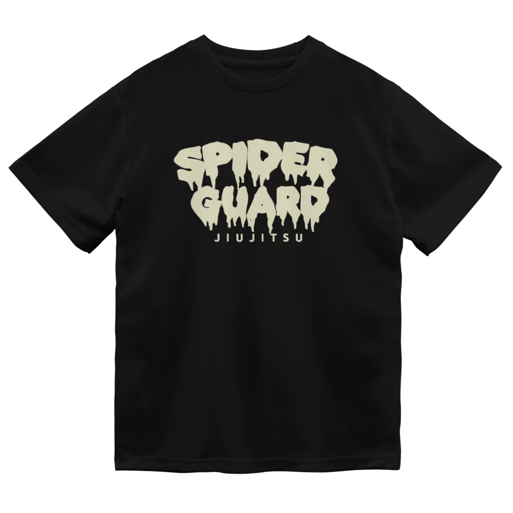 柔術のTシャツ屋のスパイダーガード【白文字】 Dry T-Shirt