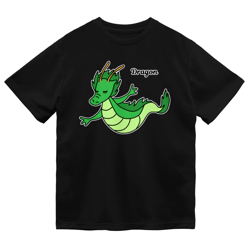 ハナのお店のドラゴン ドライTシャツ