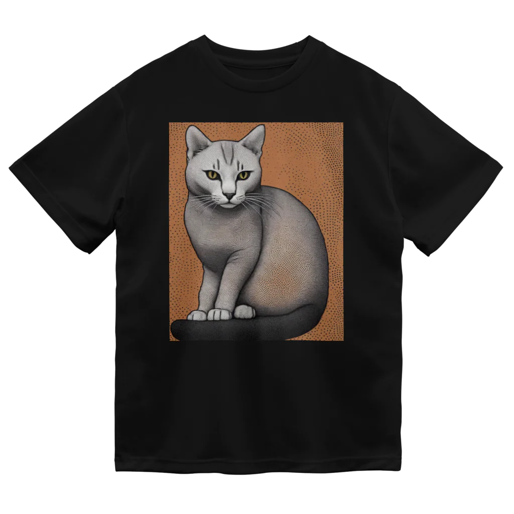 F2 Cat Design Shopのhairless cat 001 Dry T-Shirt