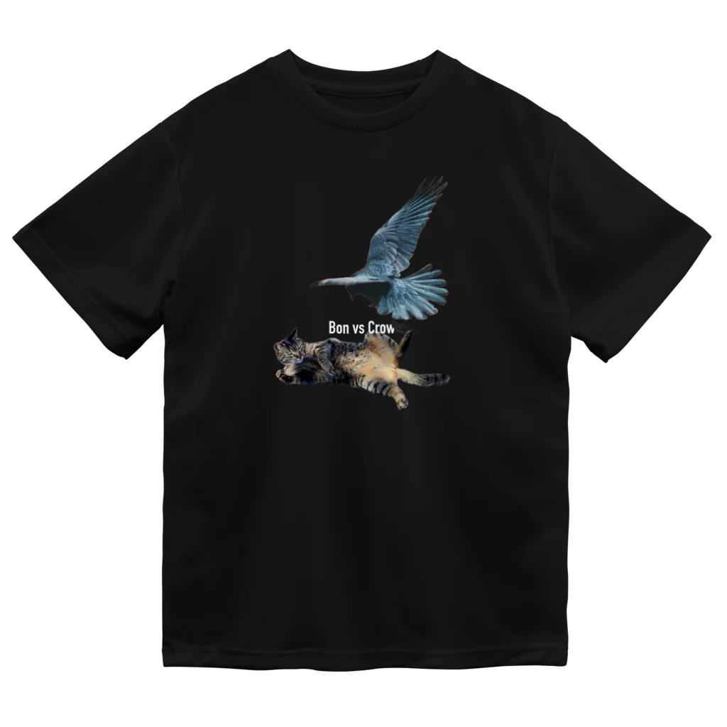 ワダフトシのBon vs Crow ドライTシャツ