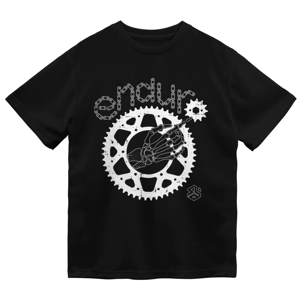 SLORIDEのSprocket(White) ドライTシャツ