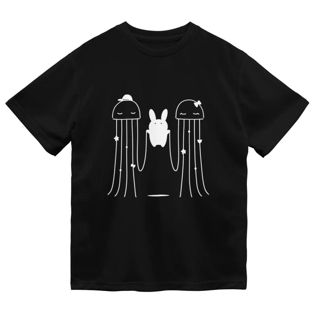 soratoの宇宙人とうさぎ ドライTシャツ