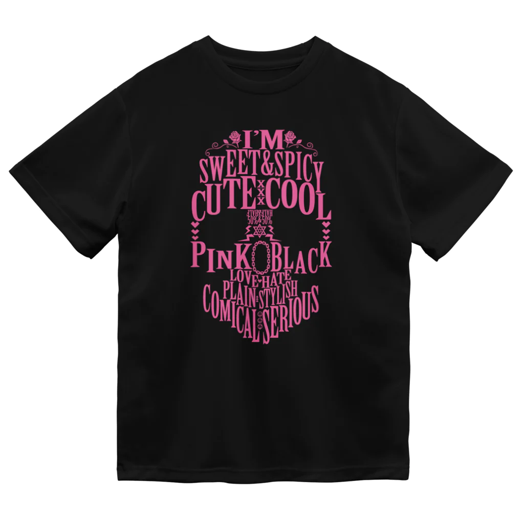 SWEET＆SPICY 【 すいすぱ 】ダーツのI'm SWEET&SPICY 【ピンク】 ドライTシャツ