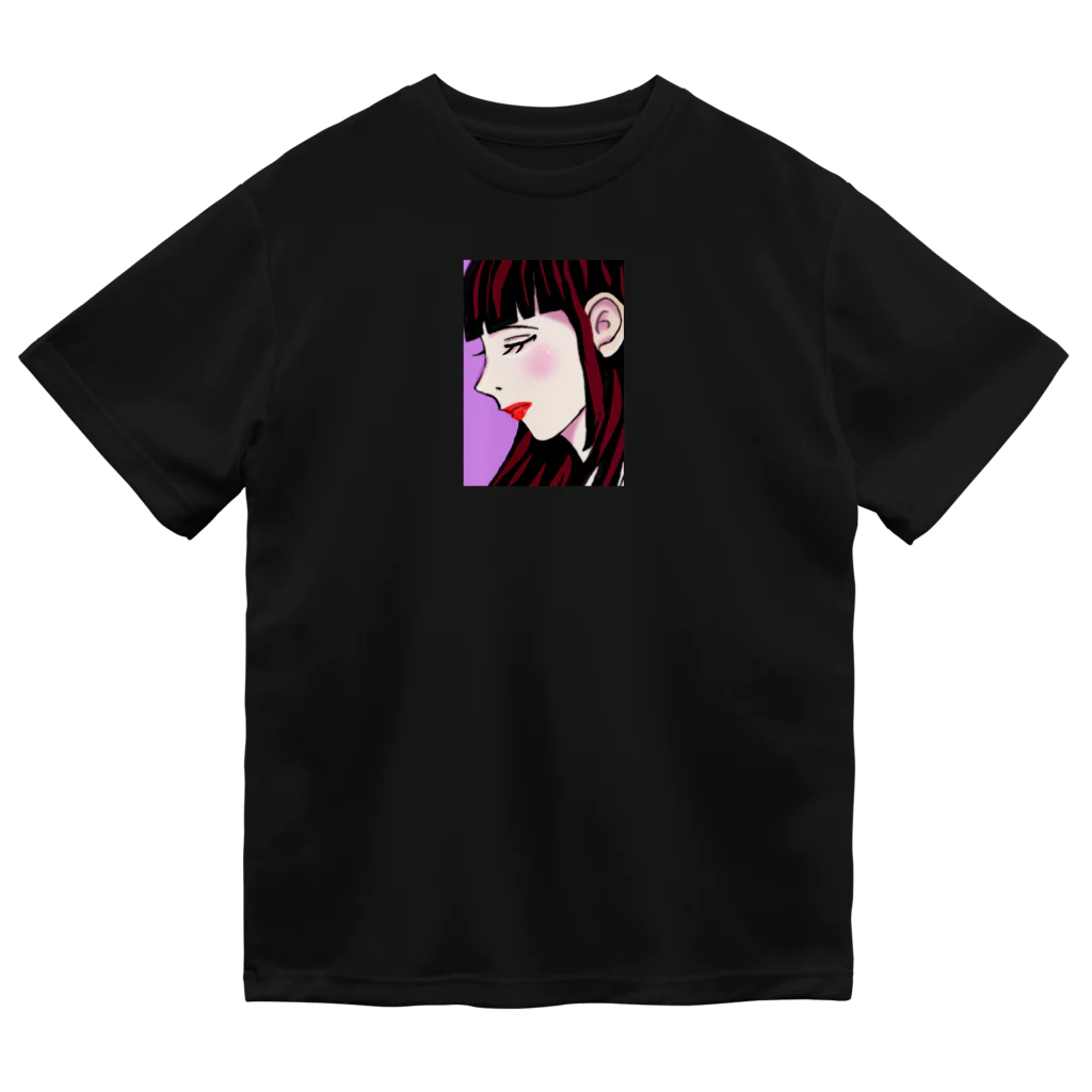 イラスト世界側のcoha_lunこはるんのyokogao ga suki♡ ドライTシャツ