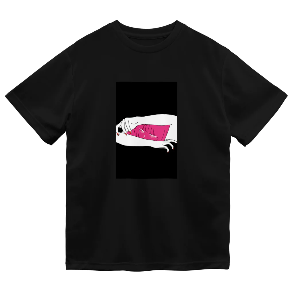 あやせの黒と白から生まれたぴんく ドライTシャツ