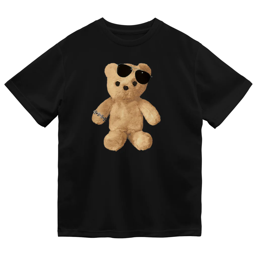 💜Salon de Lucia💜のTeddy with Glasses ドライTシャツ