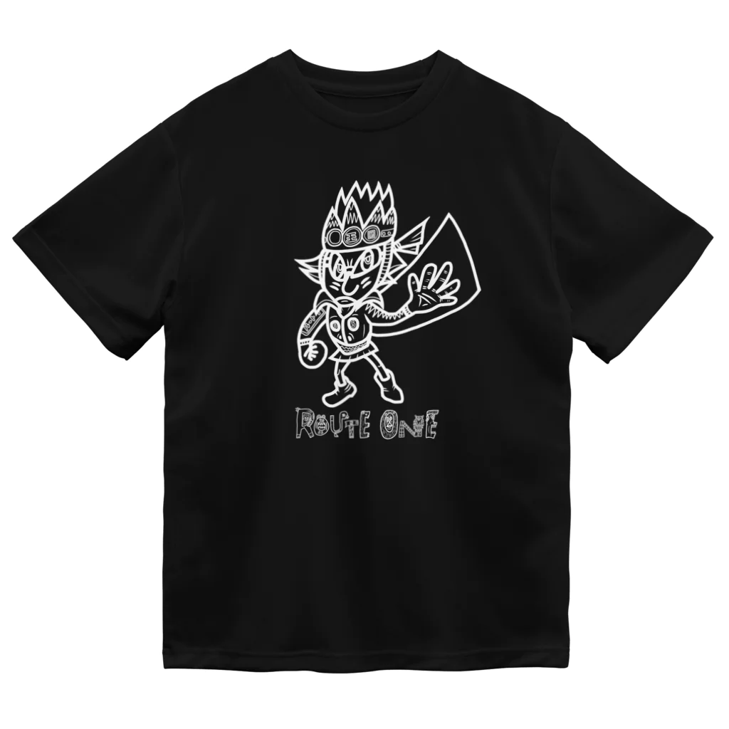 oekaki/ROUTE ONEの地王★天魔くん Dry T-Shirt
