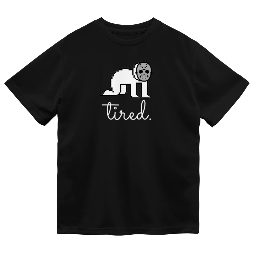 tired.の【オータム】仮面 ドライTシャツ