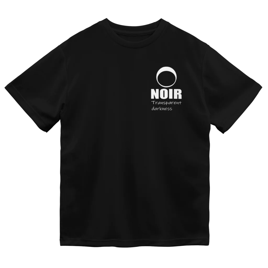 NOIR（ノアール）のNOIR縦ロゴ ドライTシャツ