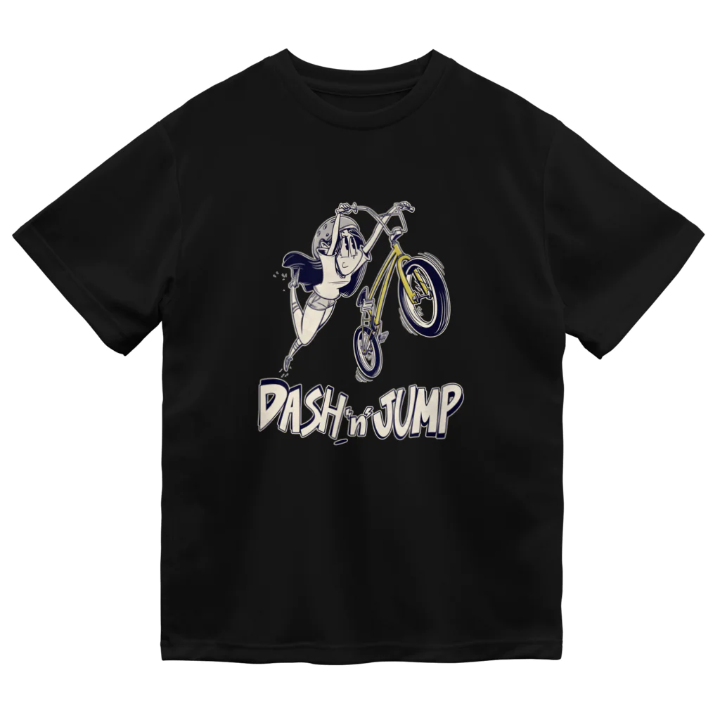 nidan-illustrationの"DASH 'n' JUMP" Dry T-Shirt