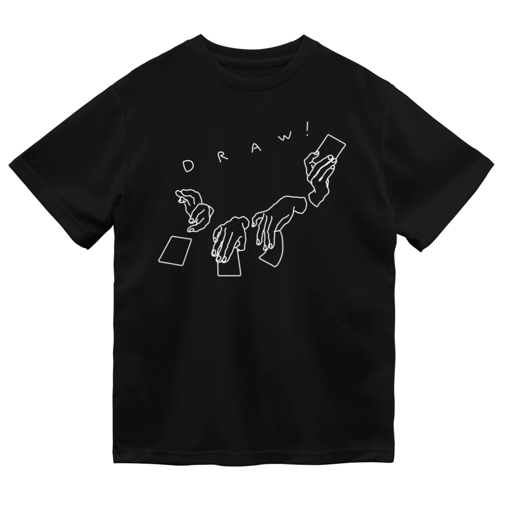 Akelto Dohnal のDRAW !(ドロー！)(白線ver.) ドライTシャツ