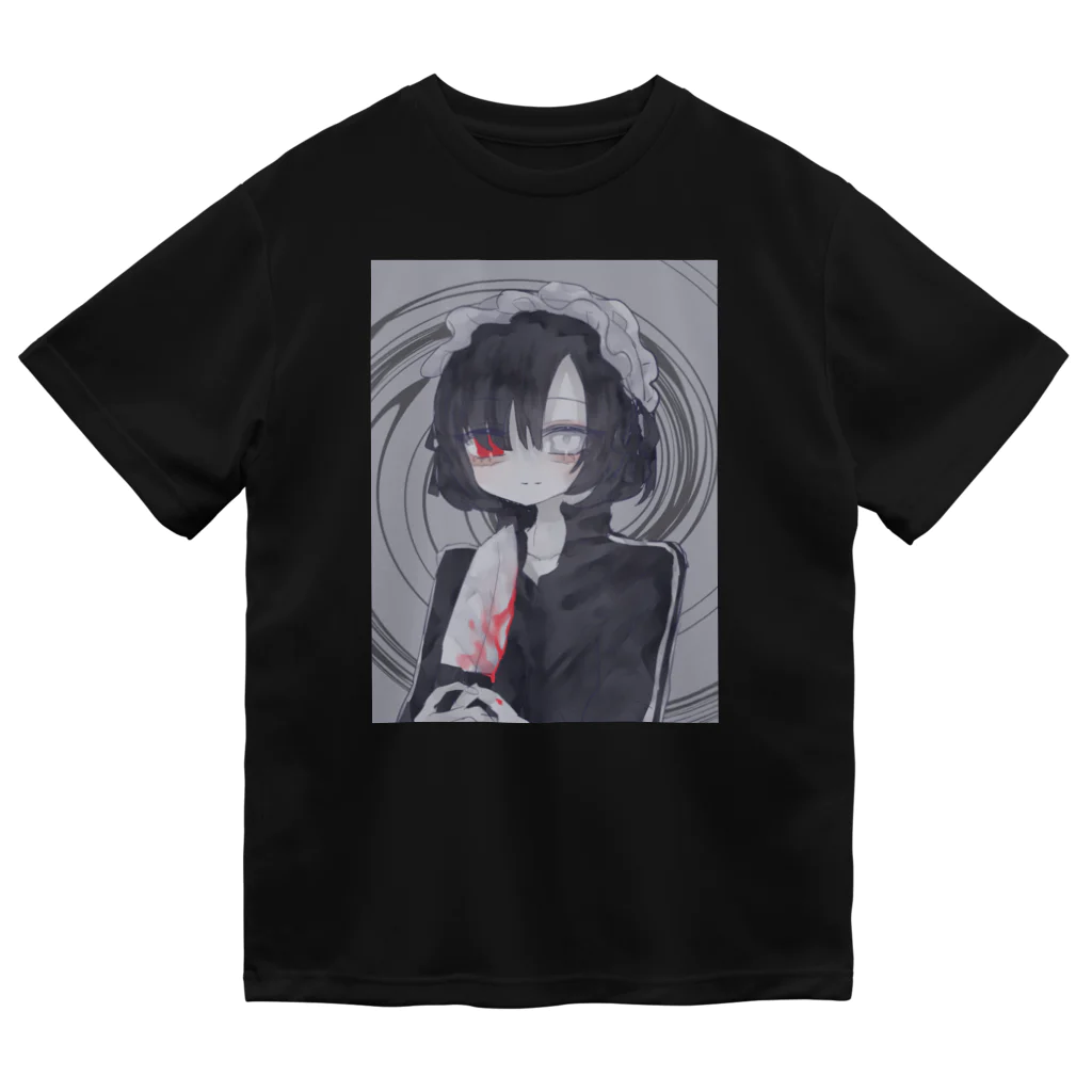 あくむ病院の紅 ドライTシャツ