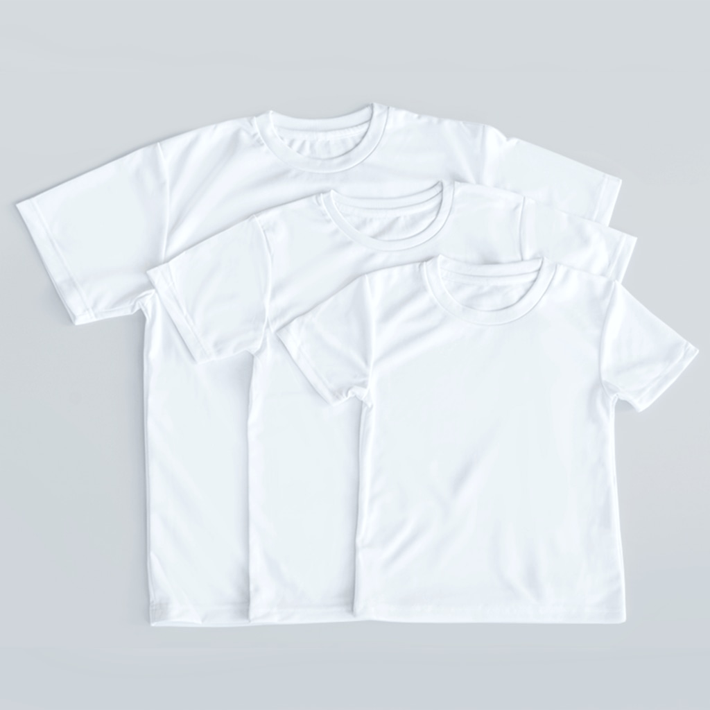 ichomaeの体重を気にするブタ　白線 Dry T-Shirt