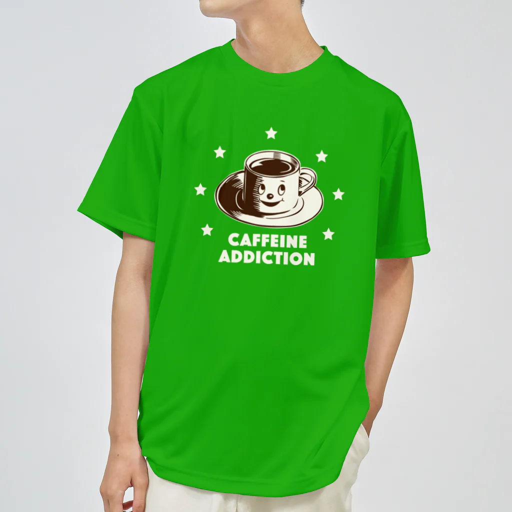 LONESOME TYPE ススのCAFFEINE ADDICTION （COFFEE） Dry T-Shirt