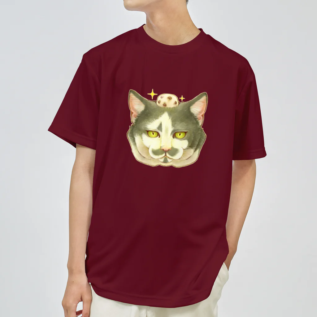 トロ箱戦隊本部の猫さんと豆大福 Dry T-Shirt