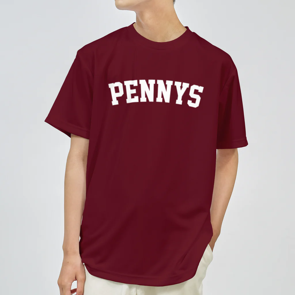 ペニーズのPennys University ドライTシャツ