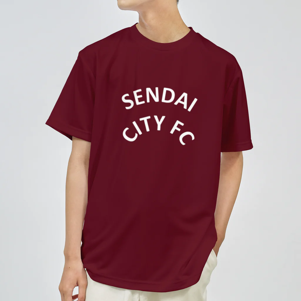 仙台シティFCオフィシャルグッズショップ（suzuri店)の仙台シティFC カレッジスタイル Dry T-Shirt