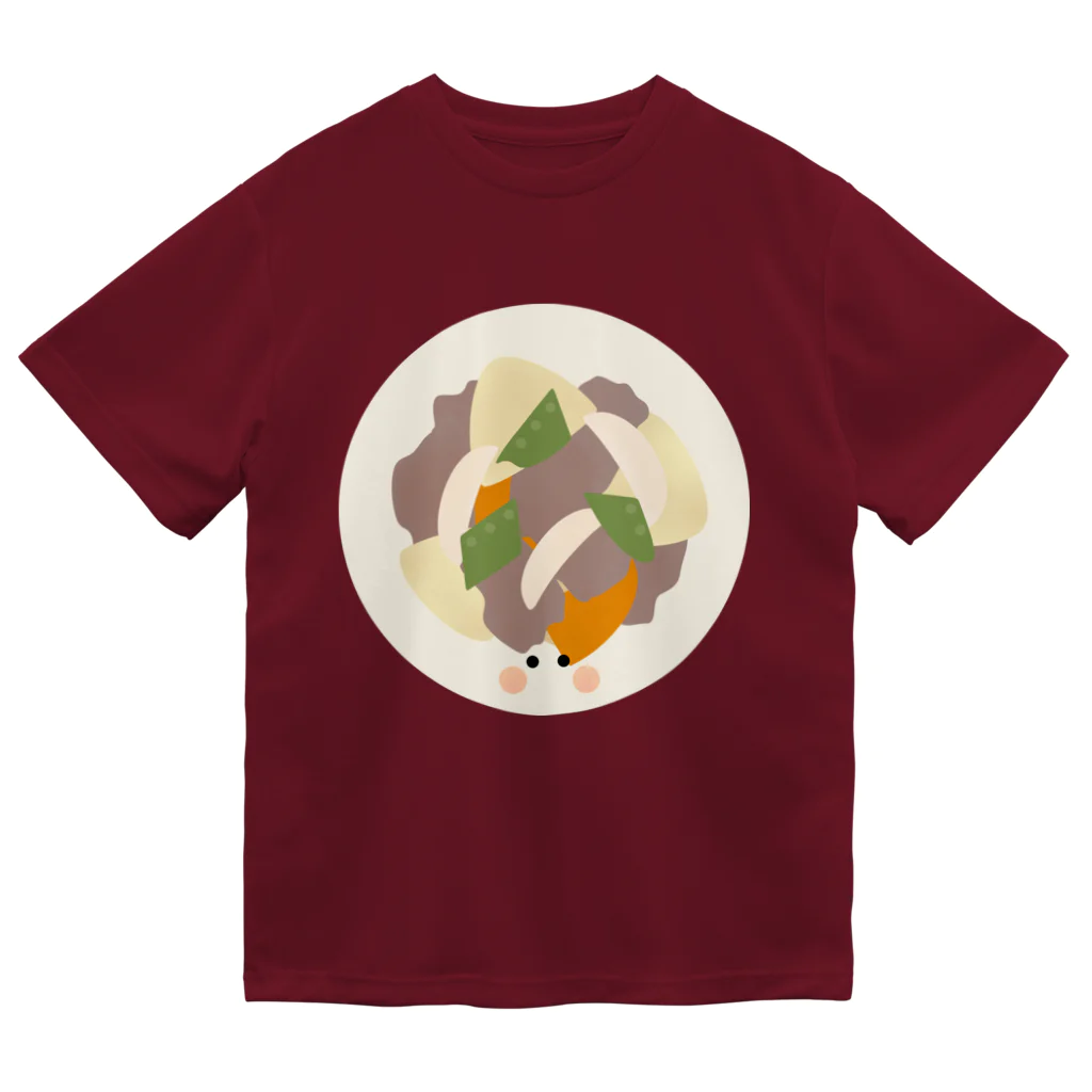 cotton-berry-pancakeの肉じゃがちゃん ドライTシャツ