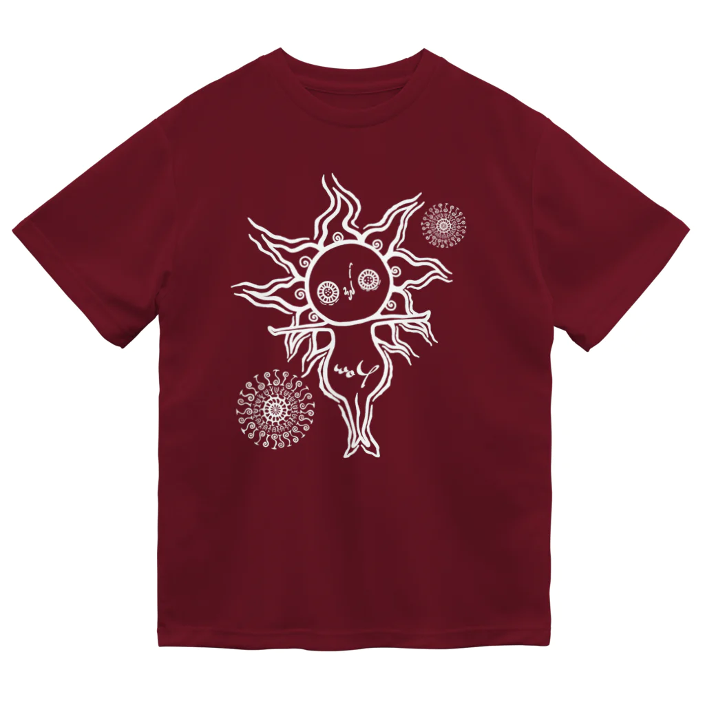 woYの太陽バイブレーション ドライTシャツ