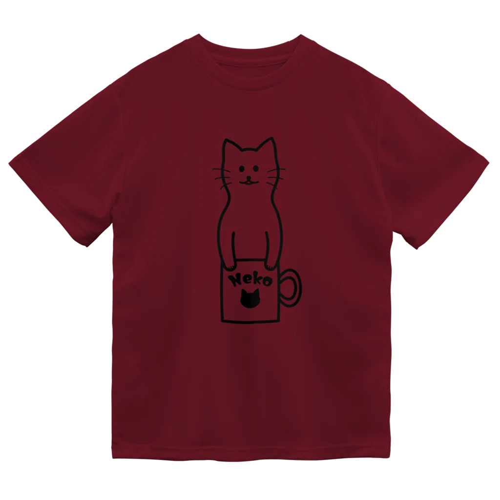 TGTの【猫コップ】 Dry T-Shirt