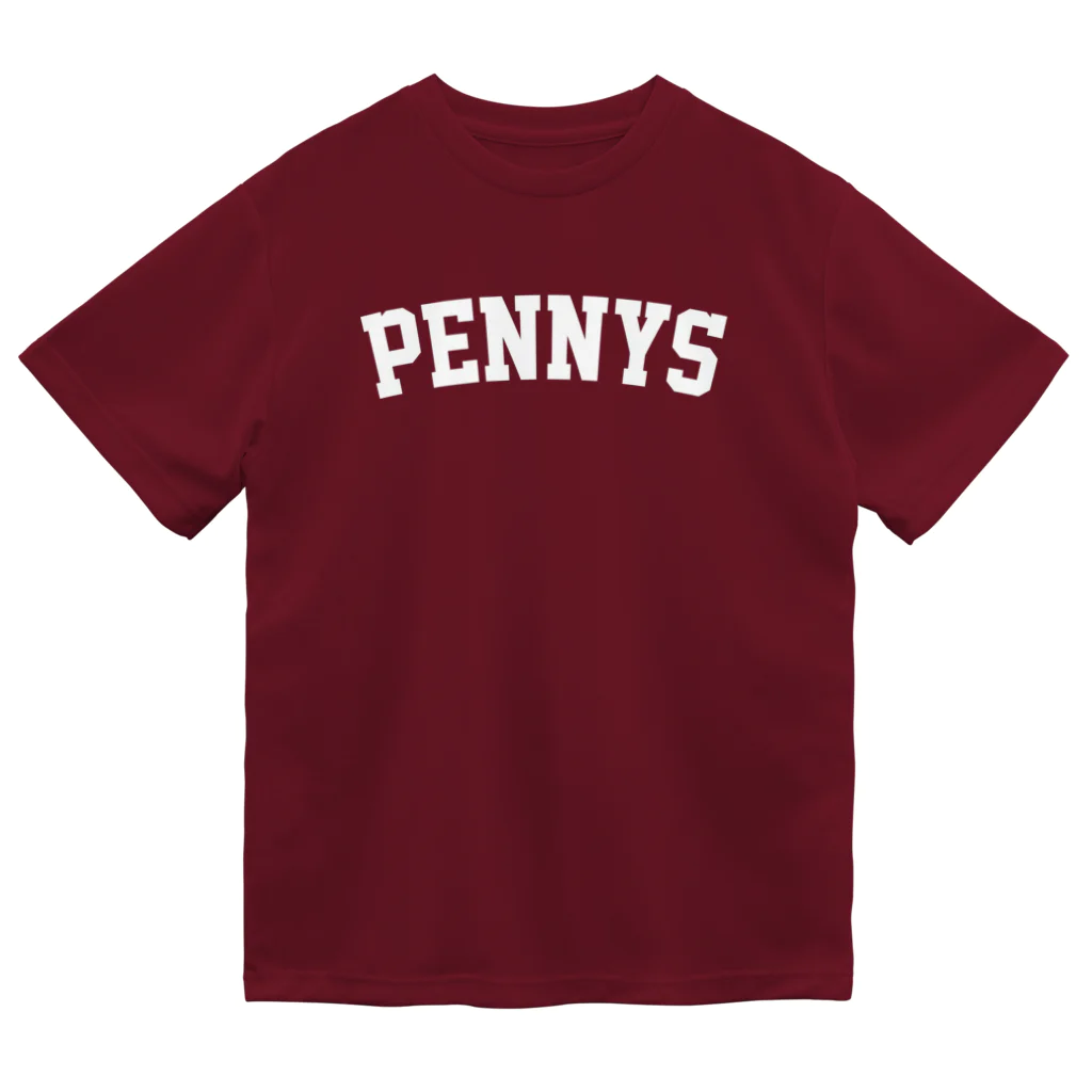 ペニーズのPennys University ドライTシャツ