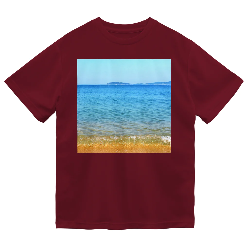 ArtWillの瀬戸内 晴天(渚) ドライTシャツ