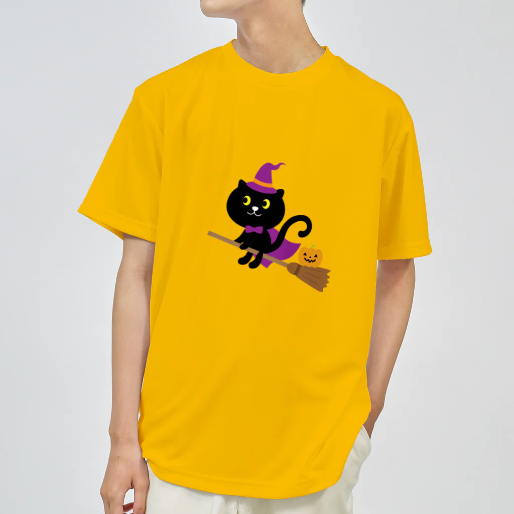 BOO BOO Proのハロウィン黒猫 ドライTシャツ