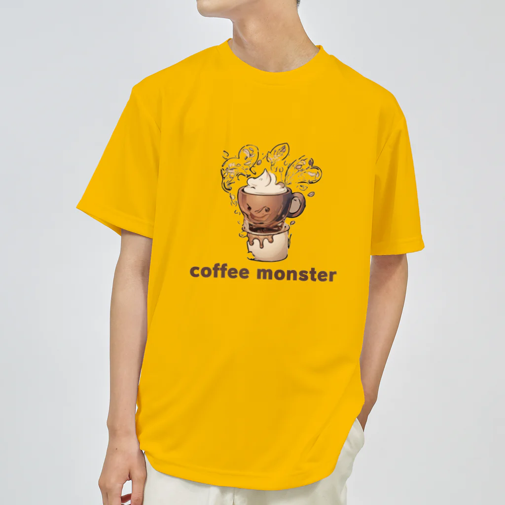 leisurely_lifeのCoffee Monster Java ドライTシャツ