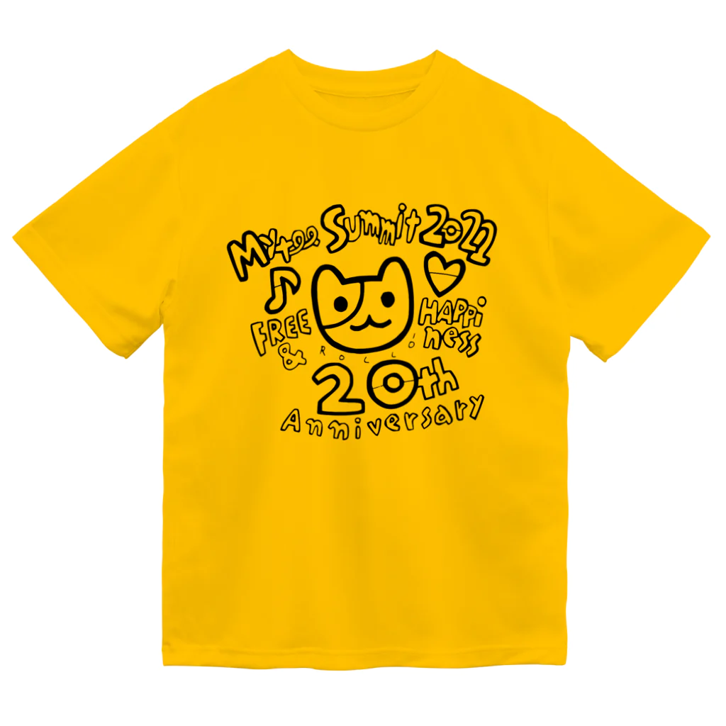 マイティ・サミット 20周年記念！のマイティサミット 20th Anniv. BL Dry T-Shirt