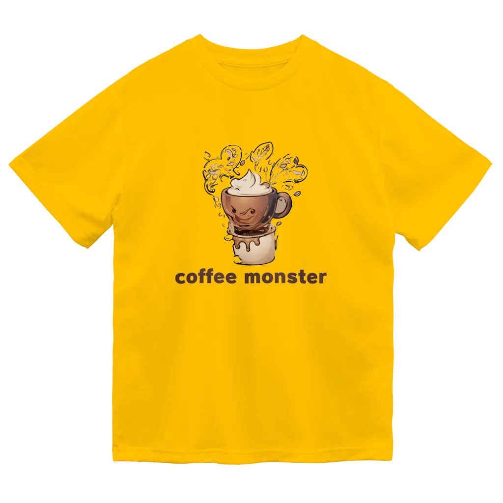 leisurely_lifeのCoffee Monster Java ドライTシャツ