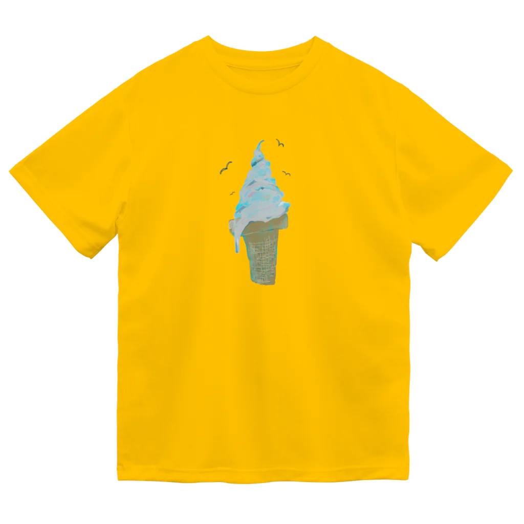 Oo_t(uki) オーツキの夏のソフトクリーム ドライTシャツ