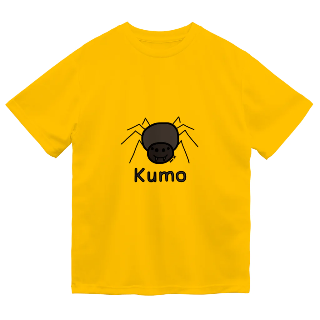 MrKShirtsのKumo (クモ) 色デザイン ドライTシャツ