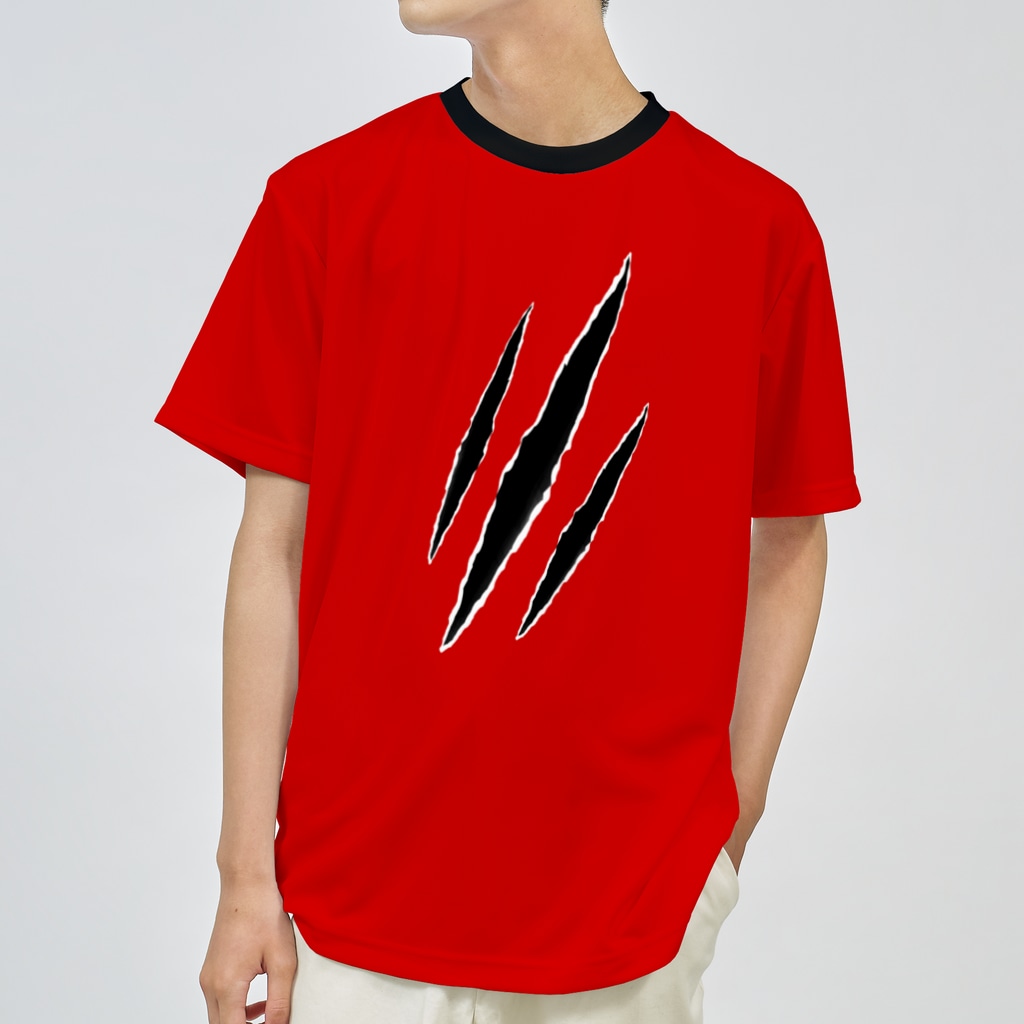 いっぷく処 てんてんの勲章の傷 Dry T-Shirt