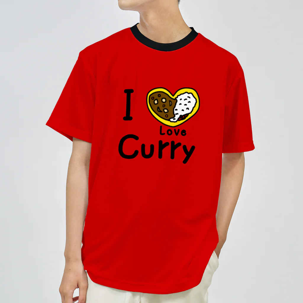 すとろべりーガムFactoryのI Love カレー Dry T-Shirt