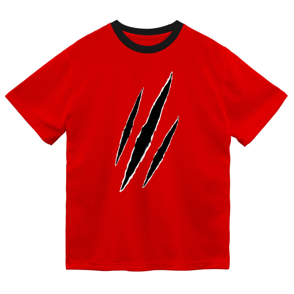 いっぷく処 てんてんの勲章の傷 Dry T-Shirt